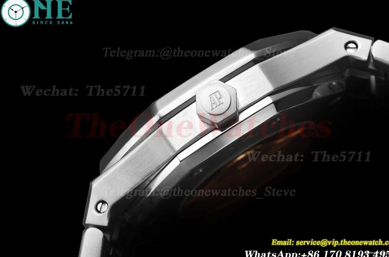 41mm SS 15400 MY8215 Grey GDF SS Dial Royal Oak 0106